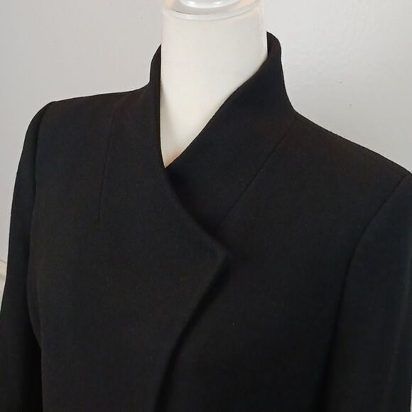 HALOGEN Black Wool blend Women's  jacket sz S Casual - Picture 5 of 14